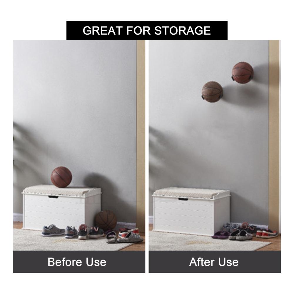 Giá đỡ bóng siêu nhẹ gắn tường cho bóng giá, bóng rổ