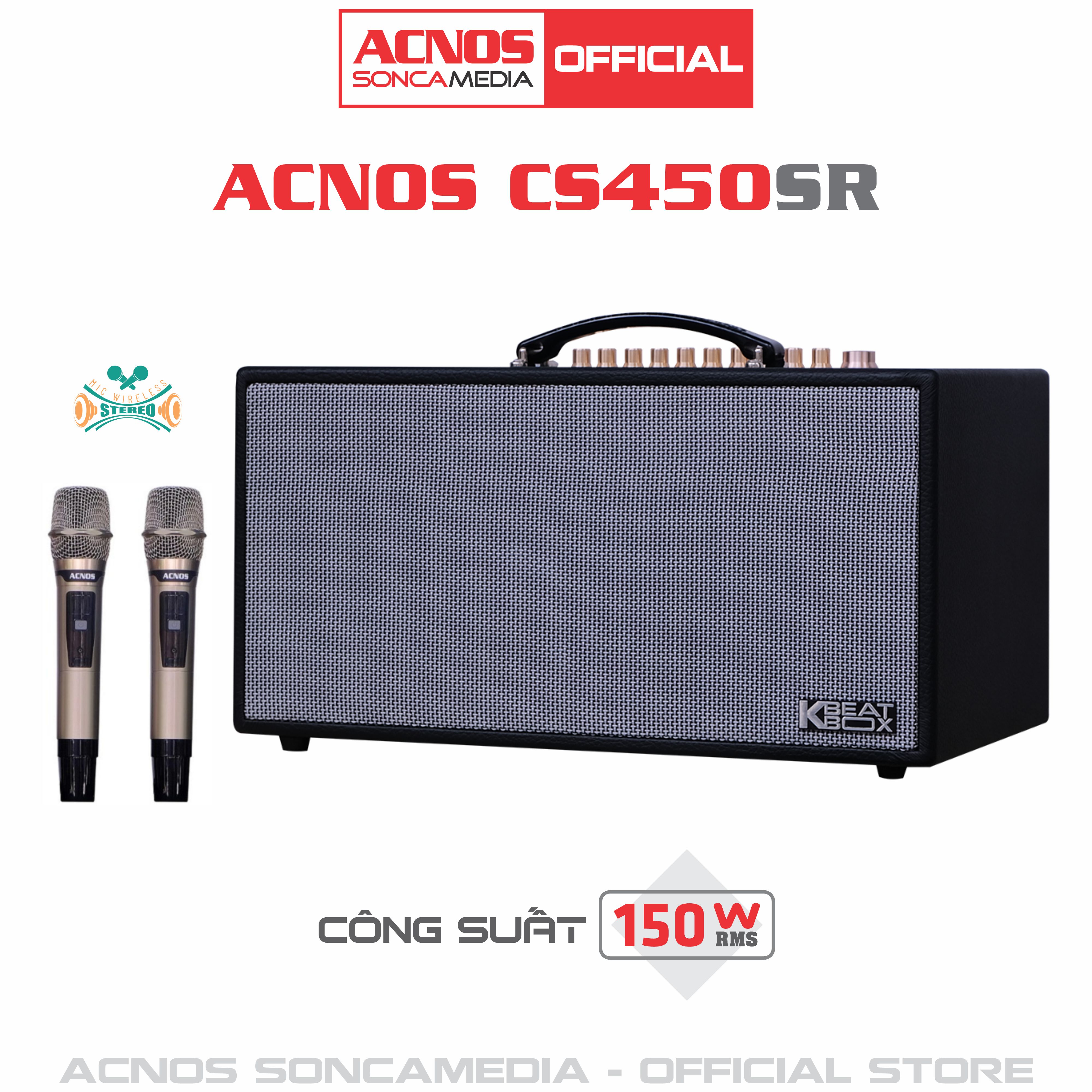 Dàn âm thanh di động xách tay ACNOS CS450SR