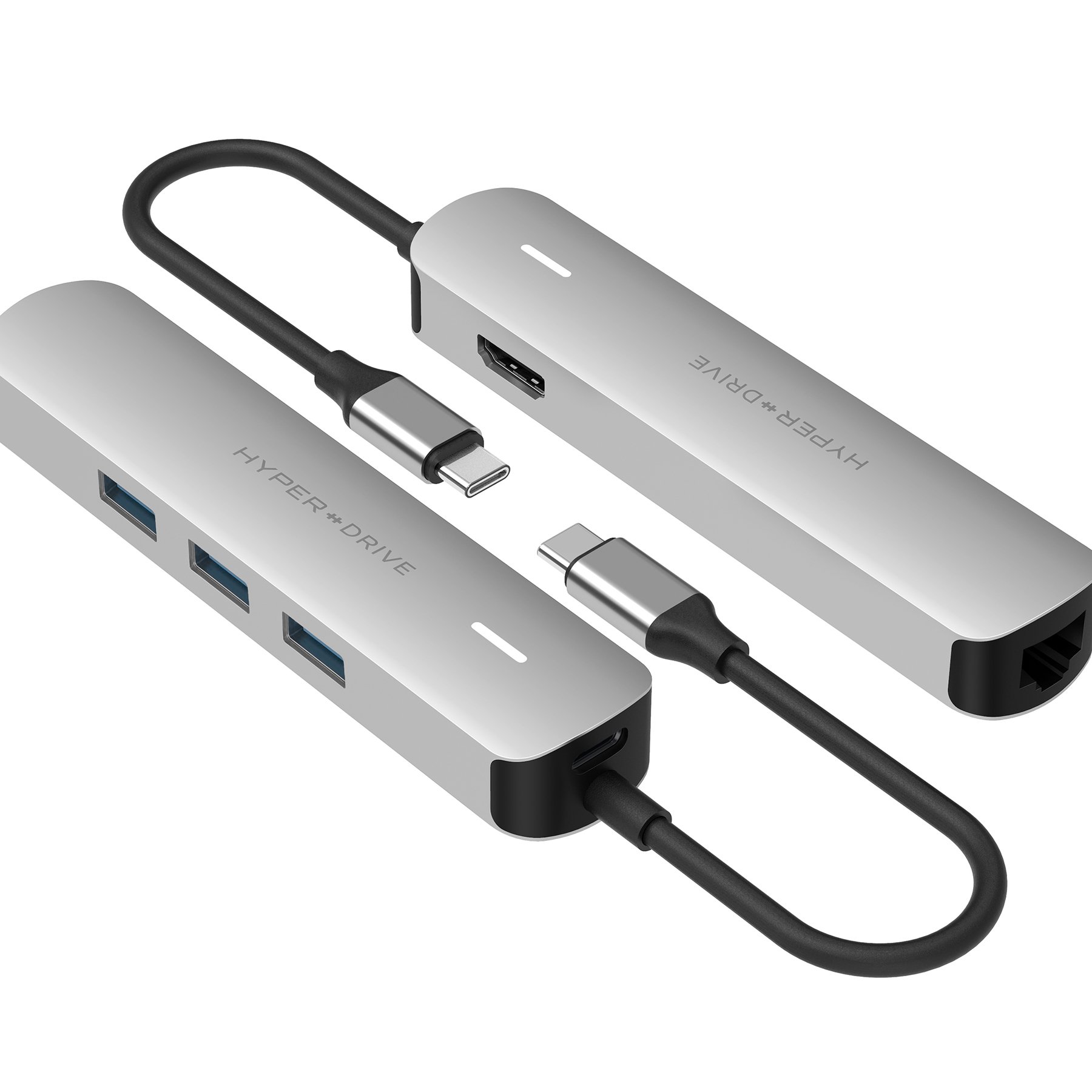 Cổng chuyển Hyper HyperDrive 4K HDMI 6-IN-1 USB-C dành cho Macbook/ Ultrabook/ Chromebook/ PC và USB-C Devices - Hàng chính hãng
