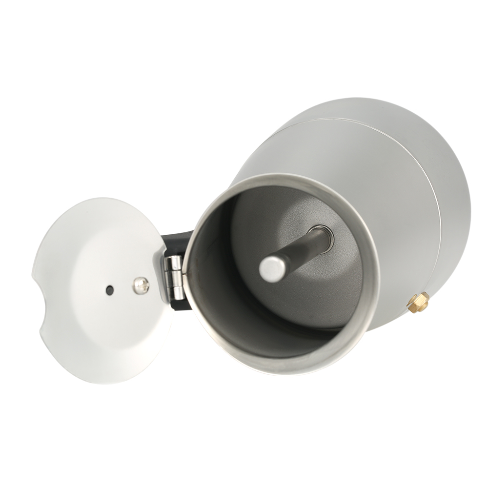 Bình pha cà phê espresso 450ml bằng thép không gỉ, để trên bếp từ