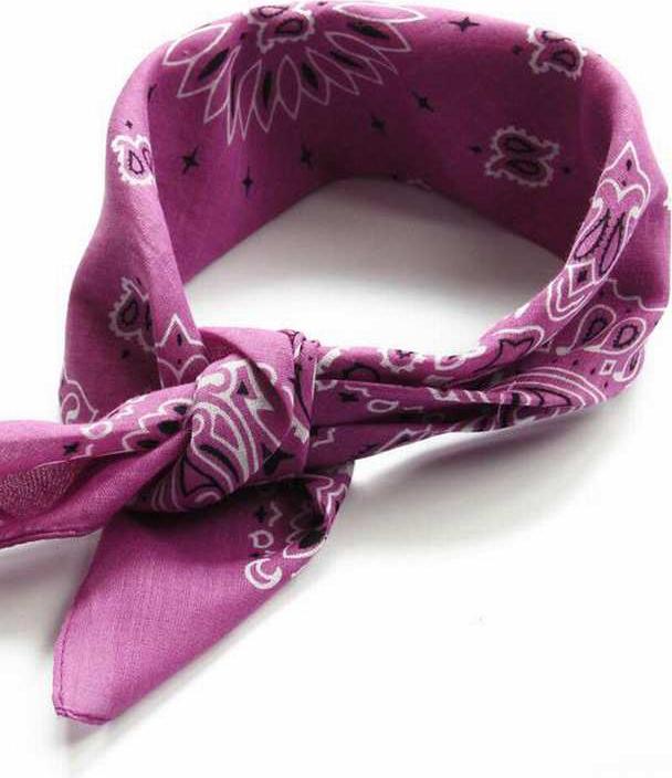 Khăn Bandana (Khăn Turban EXO) Màu Tím - Mã B002