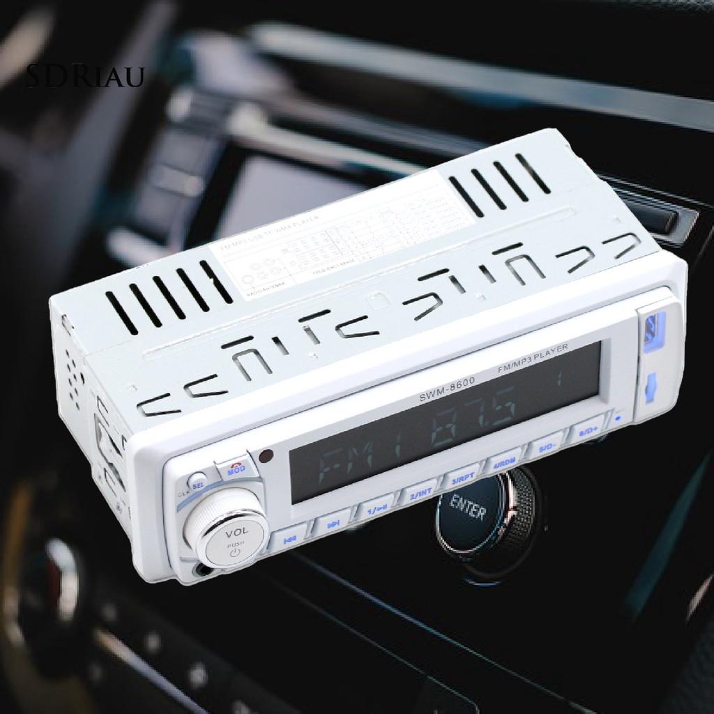 *QCDZ* SWM-8600 Car Bluetooth AUX USB SD-Card FM Radio Audio Stereo MP3 Music Player