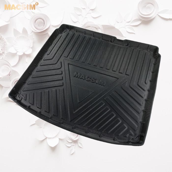 Lót cốp xe ô tô MG ZS 2017-2020 chất liệu TPV thương hiệu Macsim màu đen