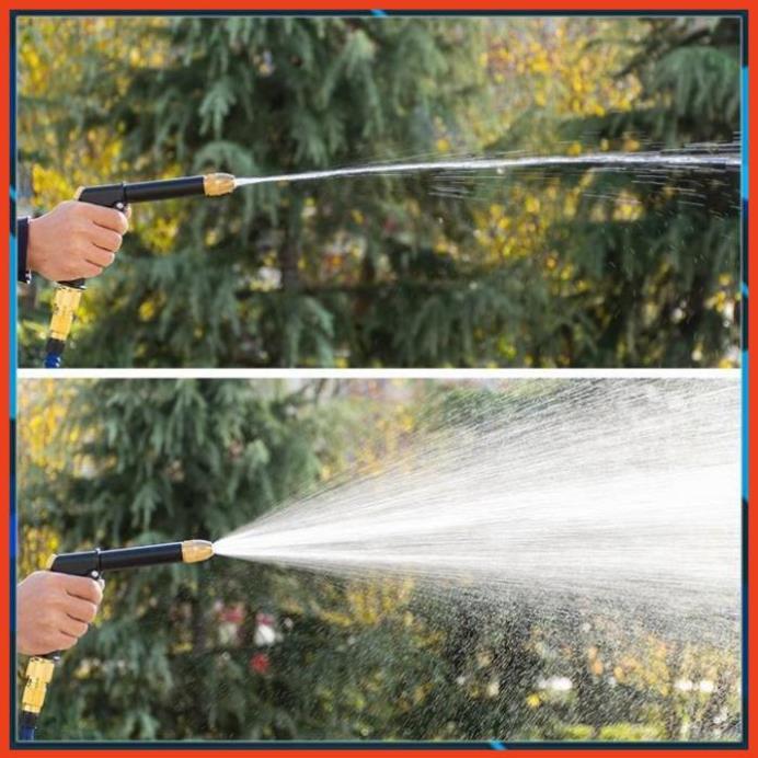 Bộ dây và vòi xịt tăng áp lực nước rửa xe tưới cây loại 7.5m 206733