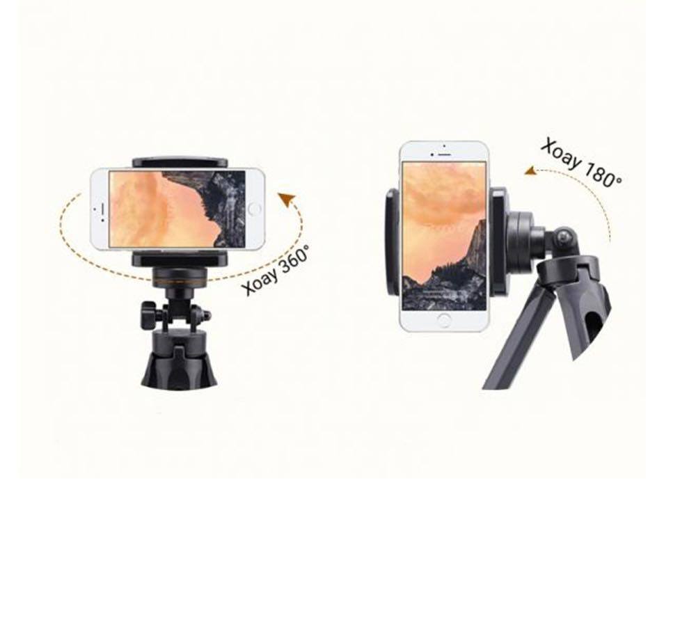 -Giá Đỡ Mini Xếp Gọn 3 Chân Tripod Support MT01 Xoay 360 Độ - Hàng Nhập Khẩu