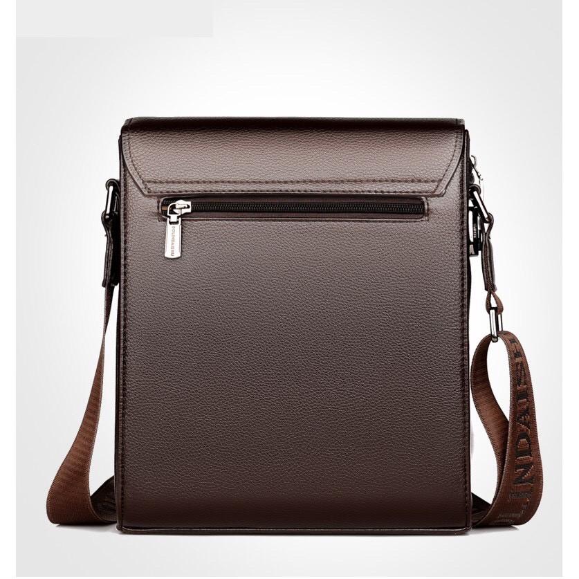 Túi đeo chéo nam da bò T75 BOLINDAISHU ̣27x23x5cm bảo hành 12 tháng D.HSTORE
