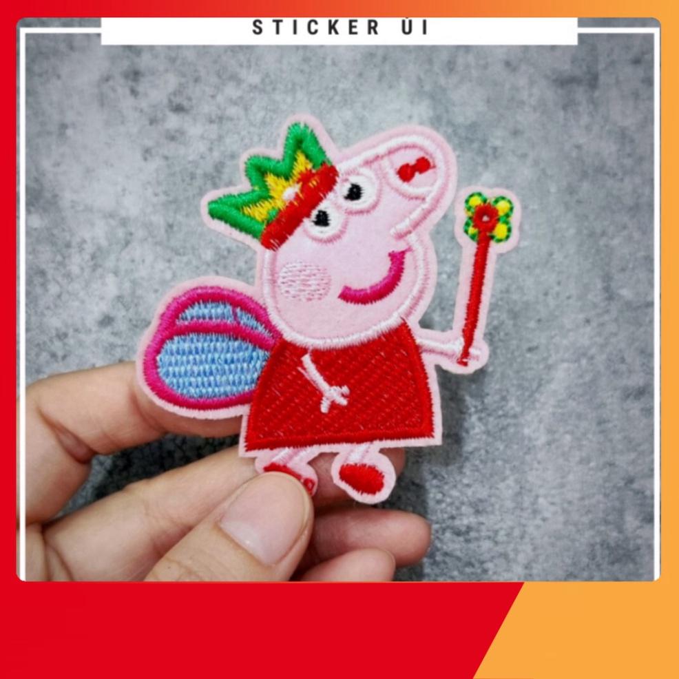 Sticker vải thêu cao cấp - có sẵn KEO ỦI,Patch ủi dùng để triển khai miếng vá Quần Áo,áo phao,BALO,quần jog