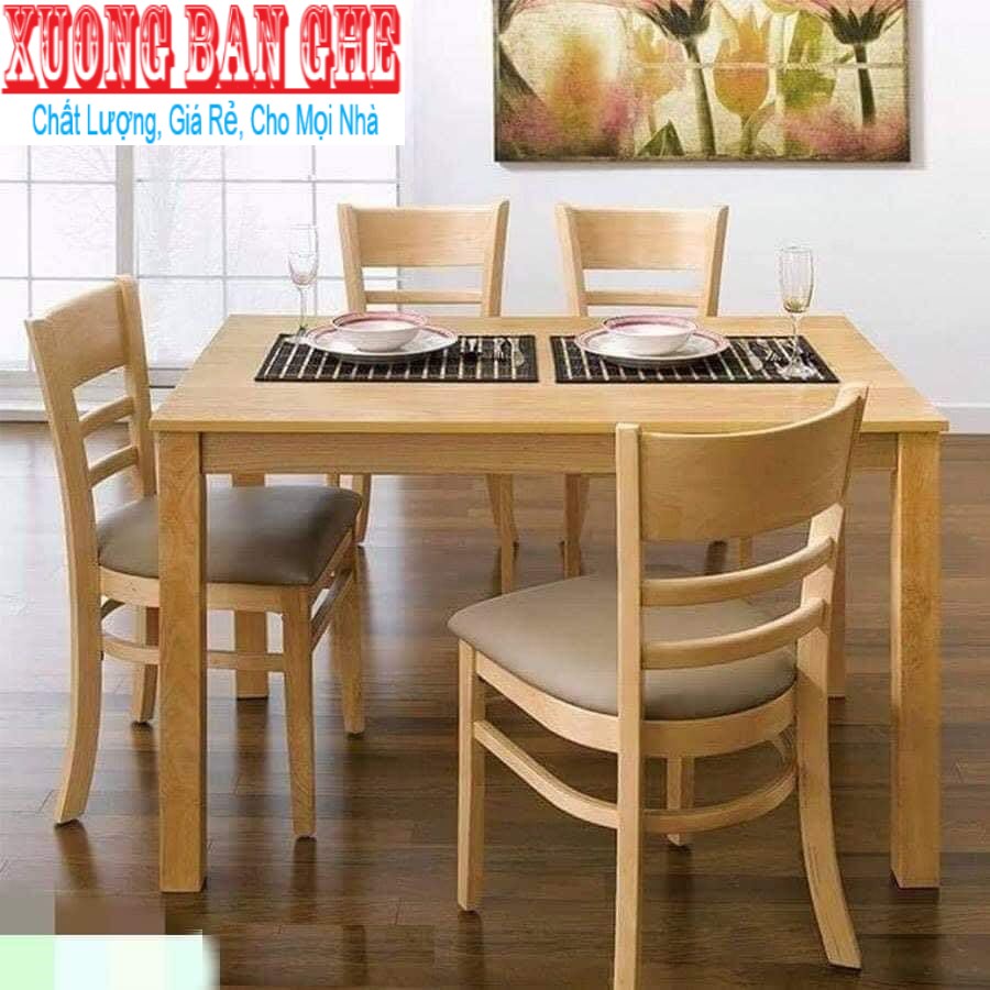 Freeship Bộ bàn ăn cabin: HCM cũ và khu vực lân cận