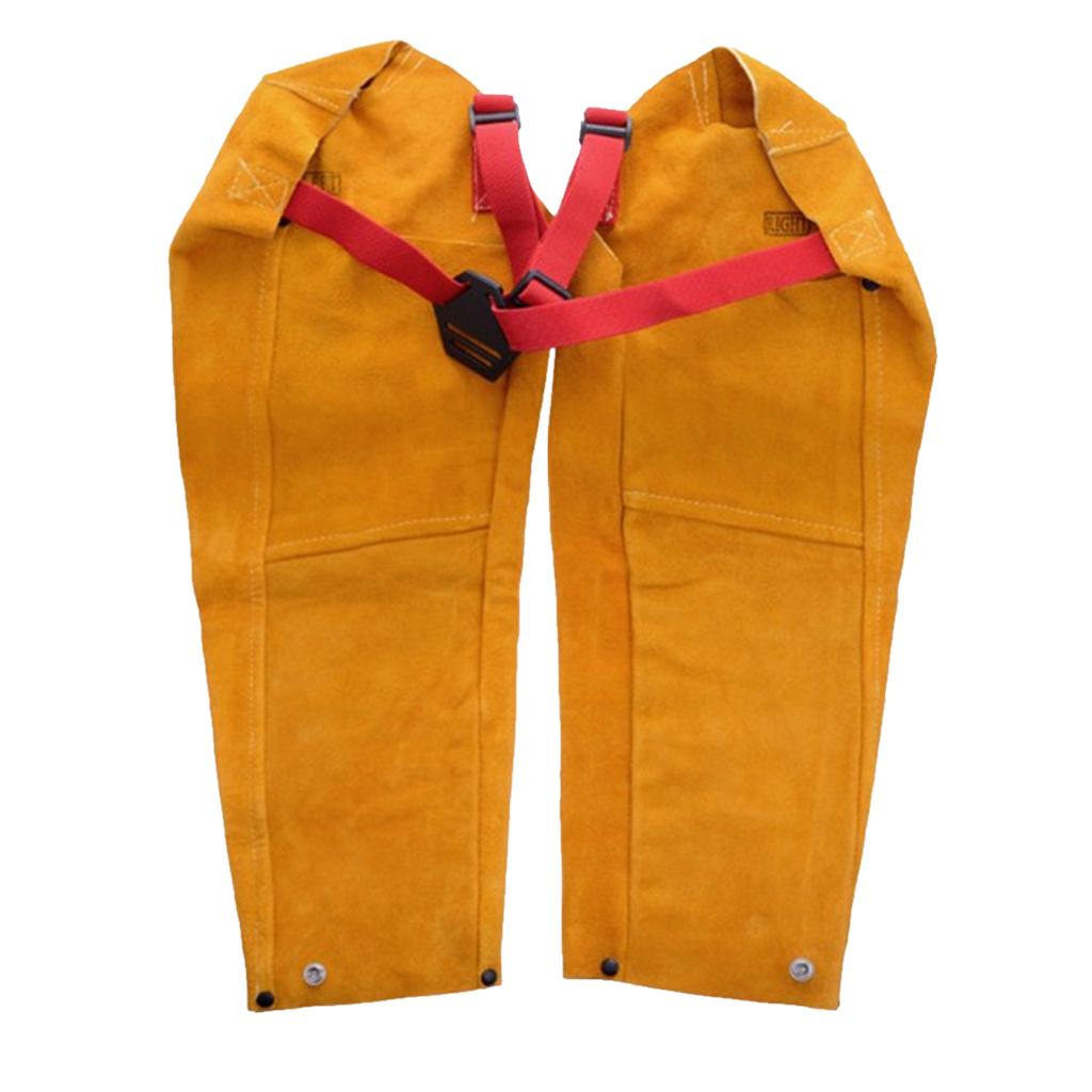1 Pair Welding Protective Sleeves With Shoulder Extension Heat Resistant