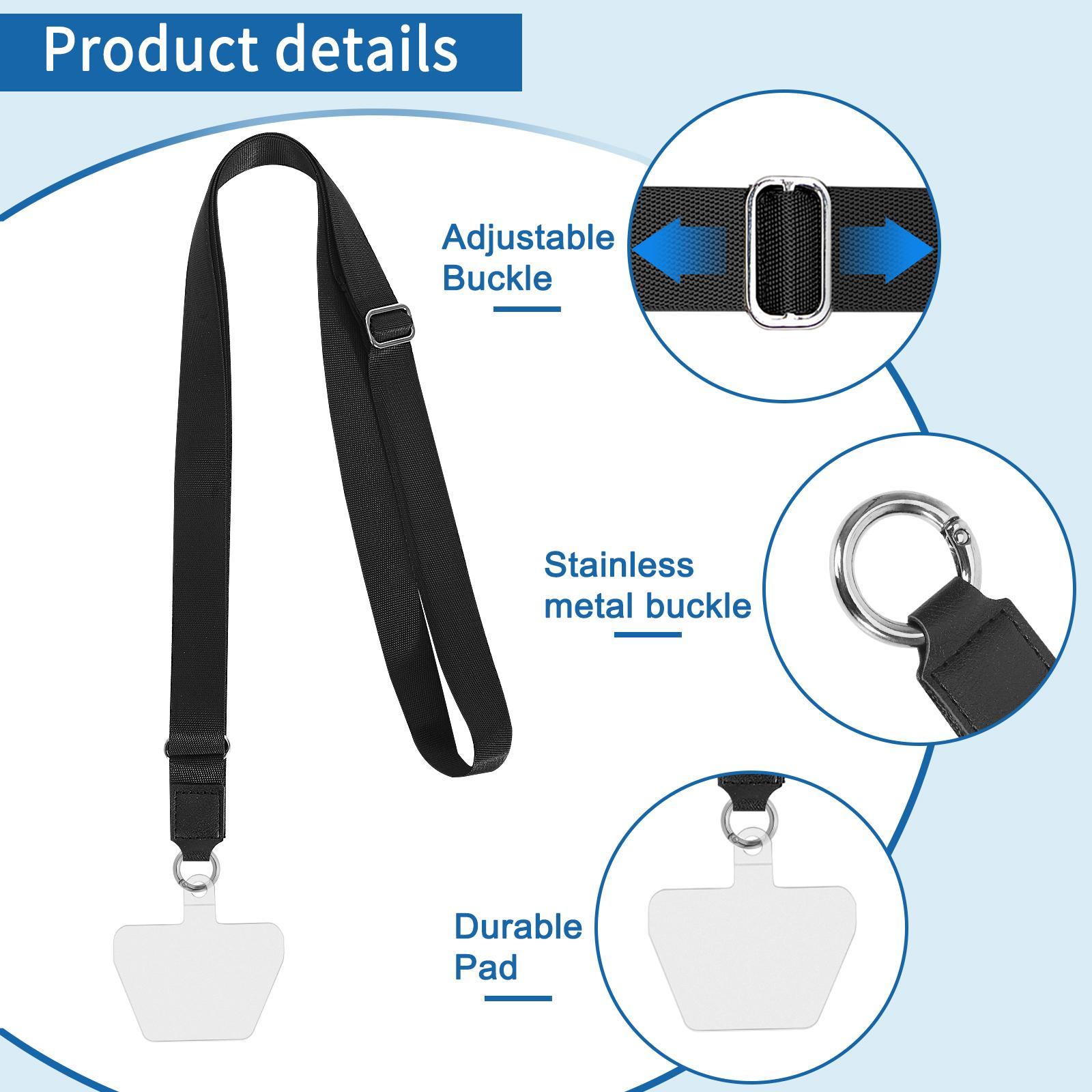 adjustable retractable removable polyester