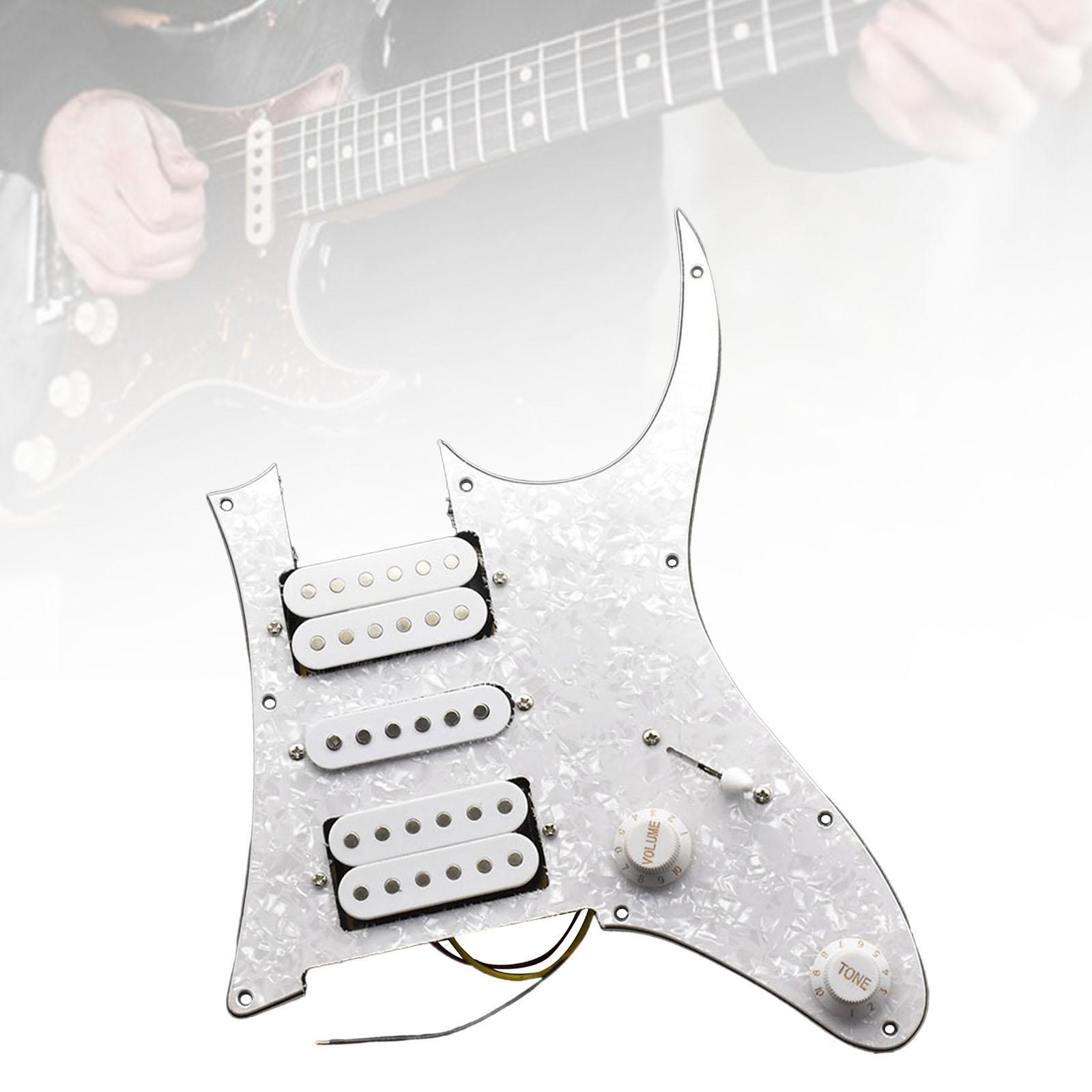 Guitar Guard Plate Durable Pickup Guitar Pickguard for Training Replacement