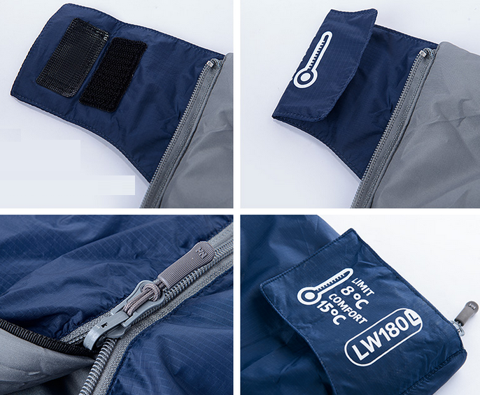 Túi ngủ gấp gọn, siêu nhẹ NatureHike LW180 NH15S003-D (Mini ultralight sleeping bag)