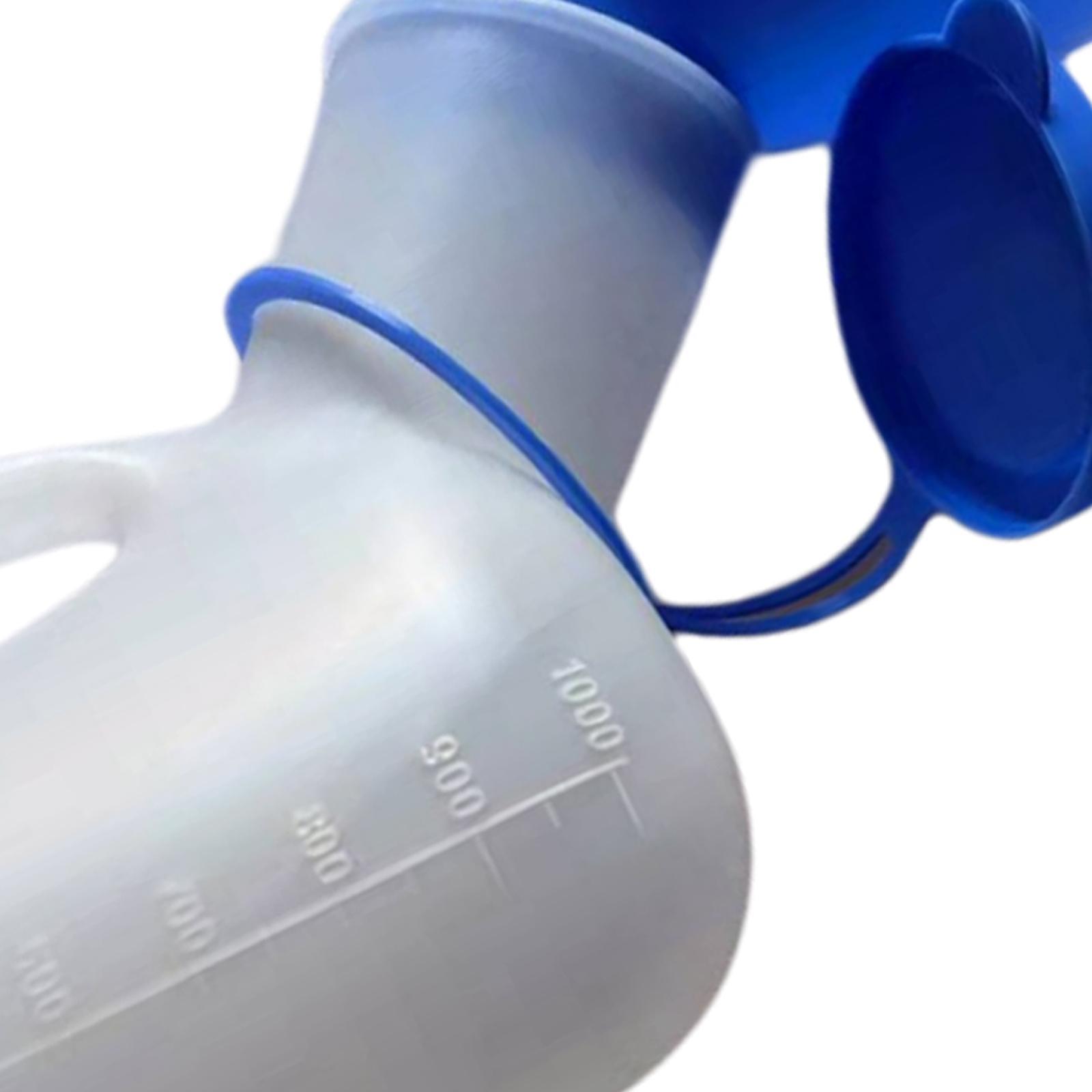 Unisex Potty Urinal 1000ml Bedpans Pee Bottle Outdoor Patient Child