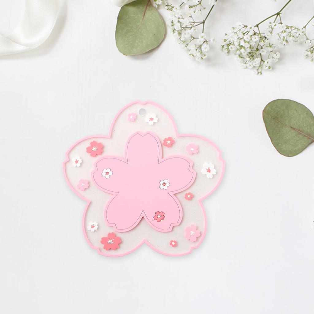 2Pcs Heat Resistant Cup Mats Placemats Trivet Mat Coasters for Home Mug