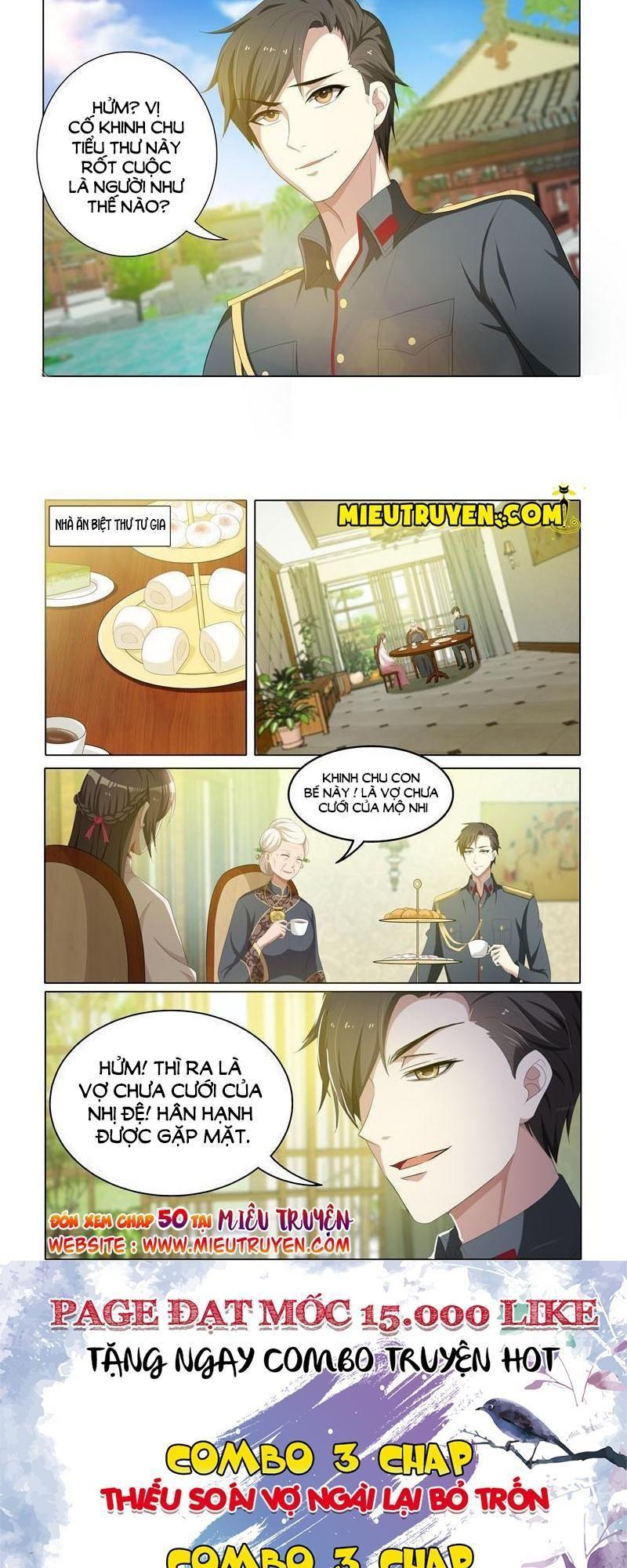 thiếu soái! vợ ngài lại bỏ trốn chapter 49 5