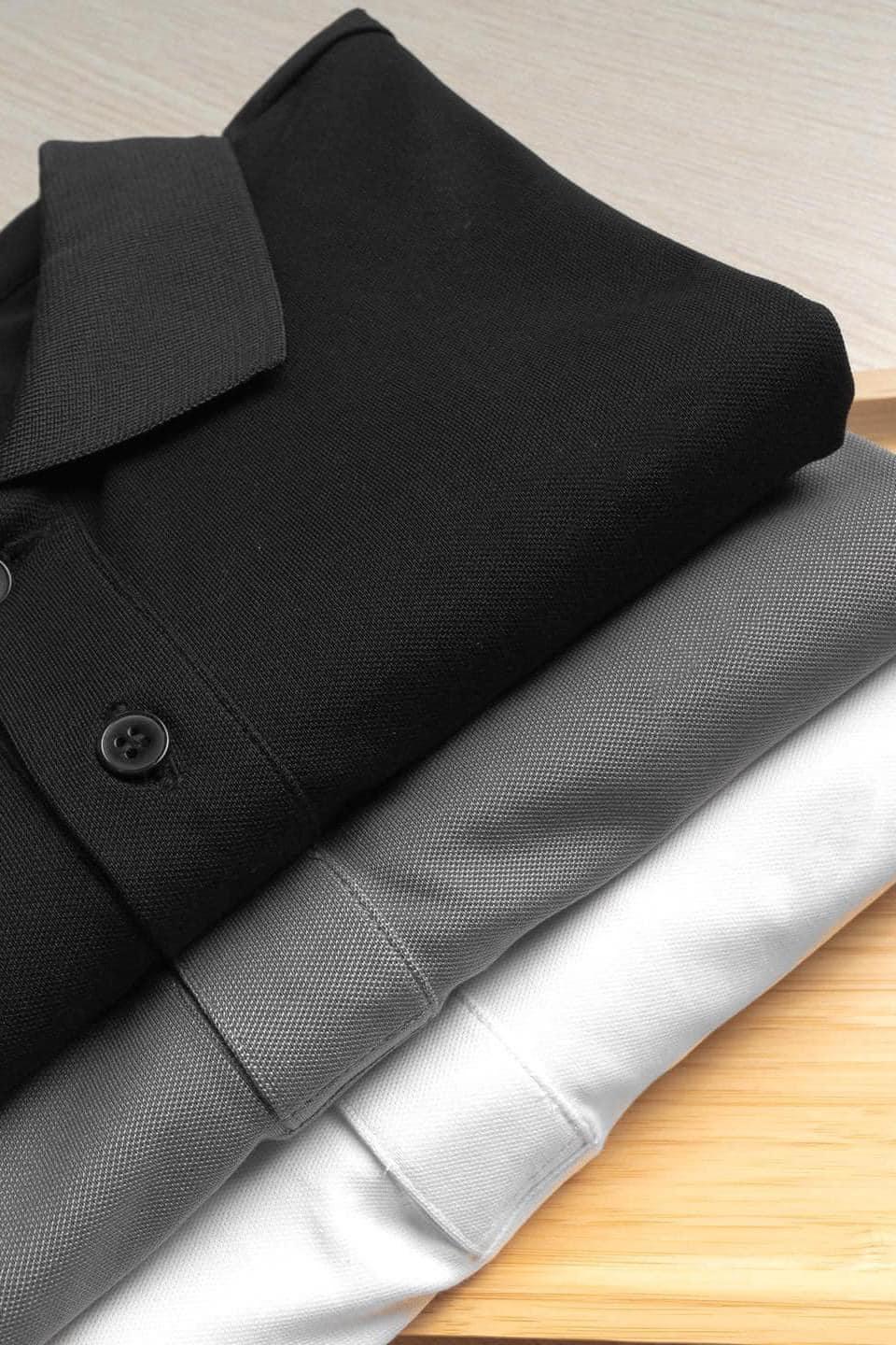 Áo thun nam POLO trơn vải cá sấu cotton cao cấp ngắn tay cực sang trọng