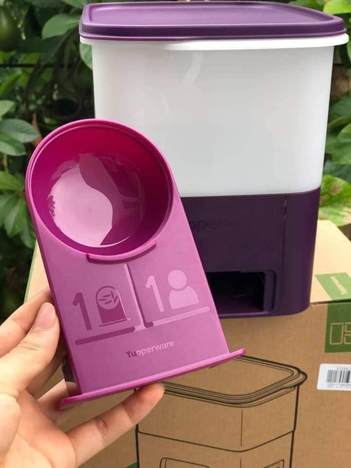 Thùng gạo Thông Minh Tupperware Junior 5kg - Hàng chính hãng