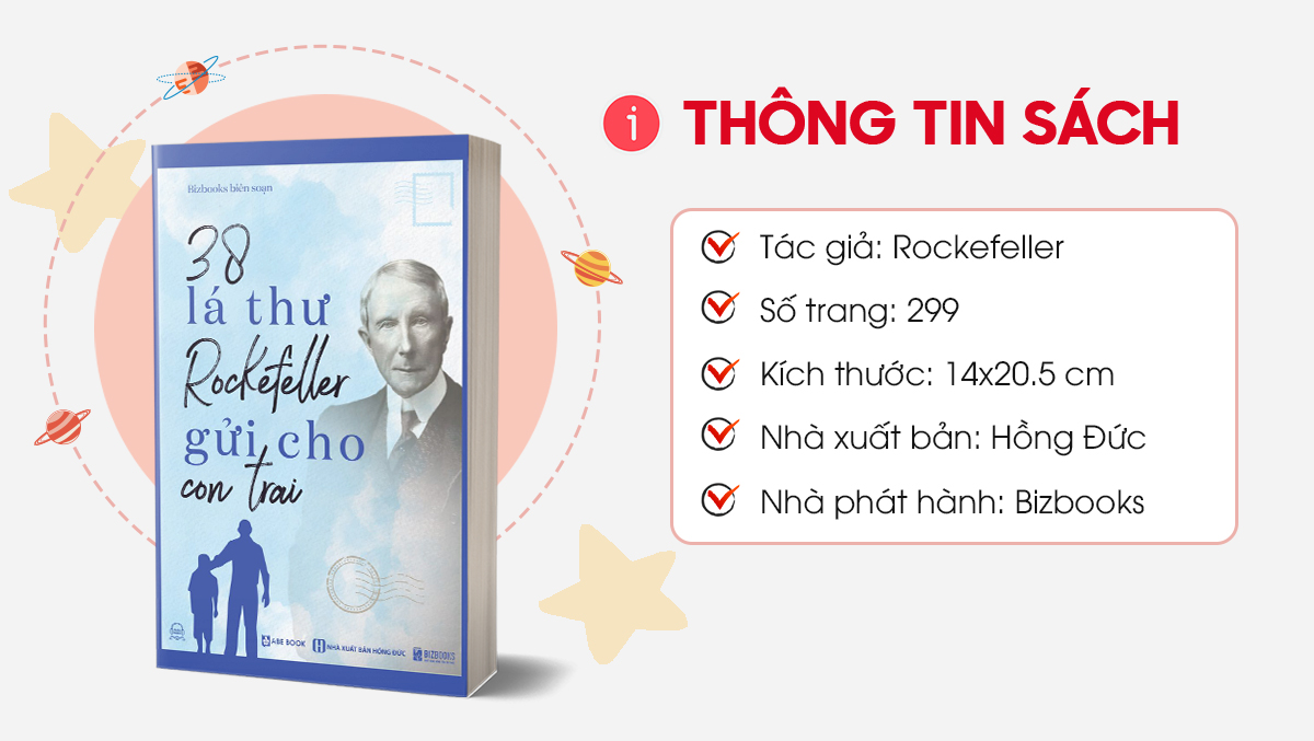 38 Lá Thư Tỷ Phú John Davison Rockefeller Gửi Cho Con Trai