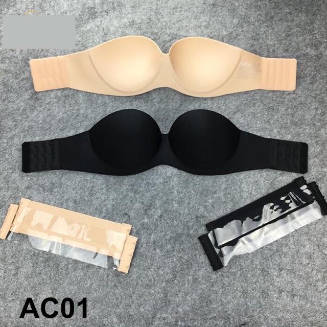 Áo lót cúp ngực ️️ Áo lót nữ không quai đẹp - Áo chíp mặc áo đầm hở lưng cao cấp