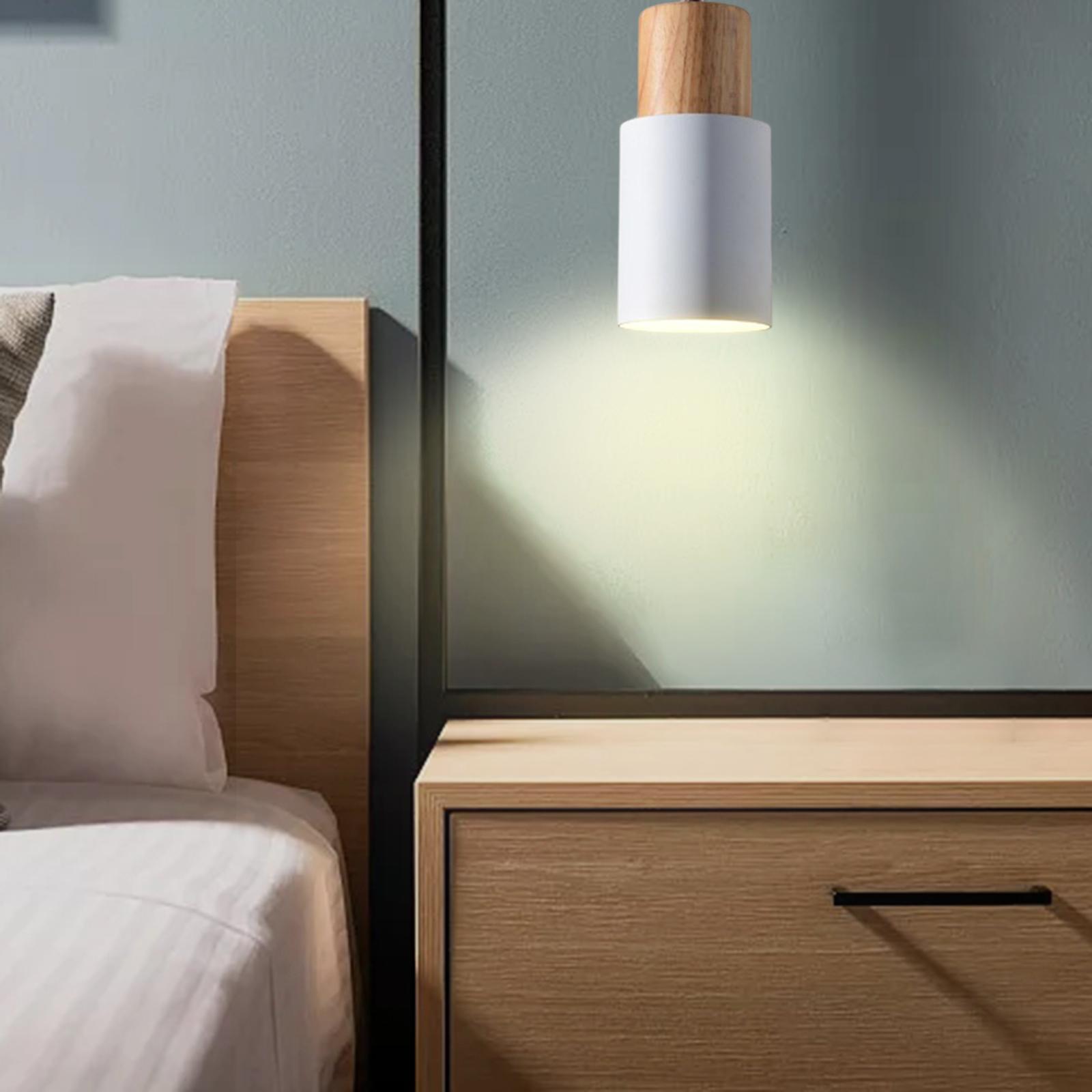 Ceiling Light Fixture Chandelier Lighting Wall Lamp Dorm LED Pendant Light White