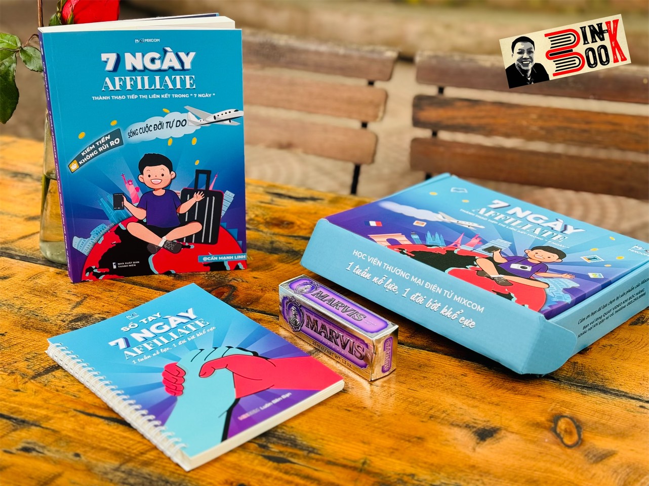 Sách - (Tặng kèm bộ video hướng dẫn + Sổ tay) 7 Ngày Affiliate – Thành thạo tiếp thị liên kết trong “7 ngày”– Cấn Mạnh Linh