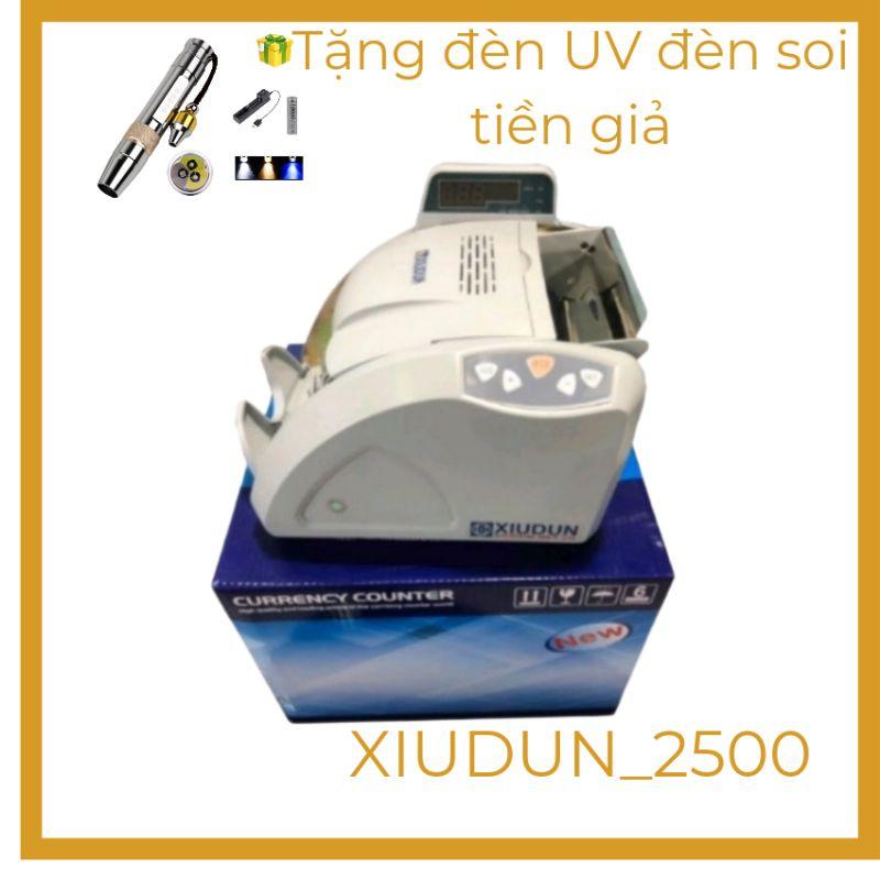 Máy đếm tiền ngân hàng xiudun2500, nhỏ gọn, đa chức năng, phát hiện tiền gi,ả siêu chuẩn