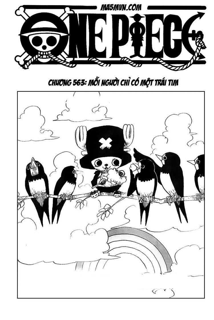 đảo hải tặc - one piece chapter 563 1