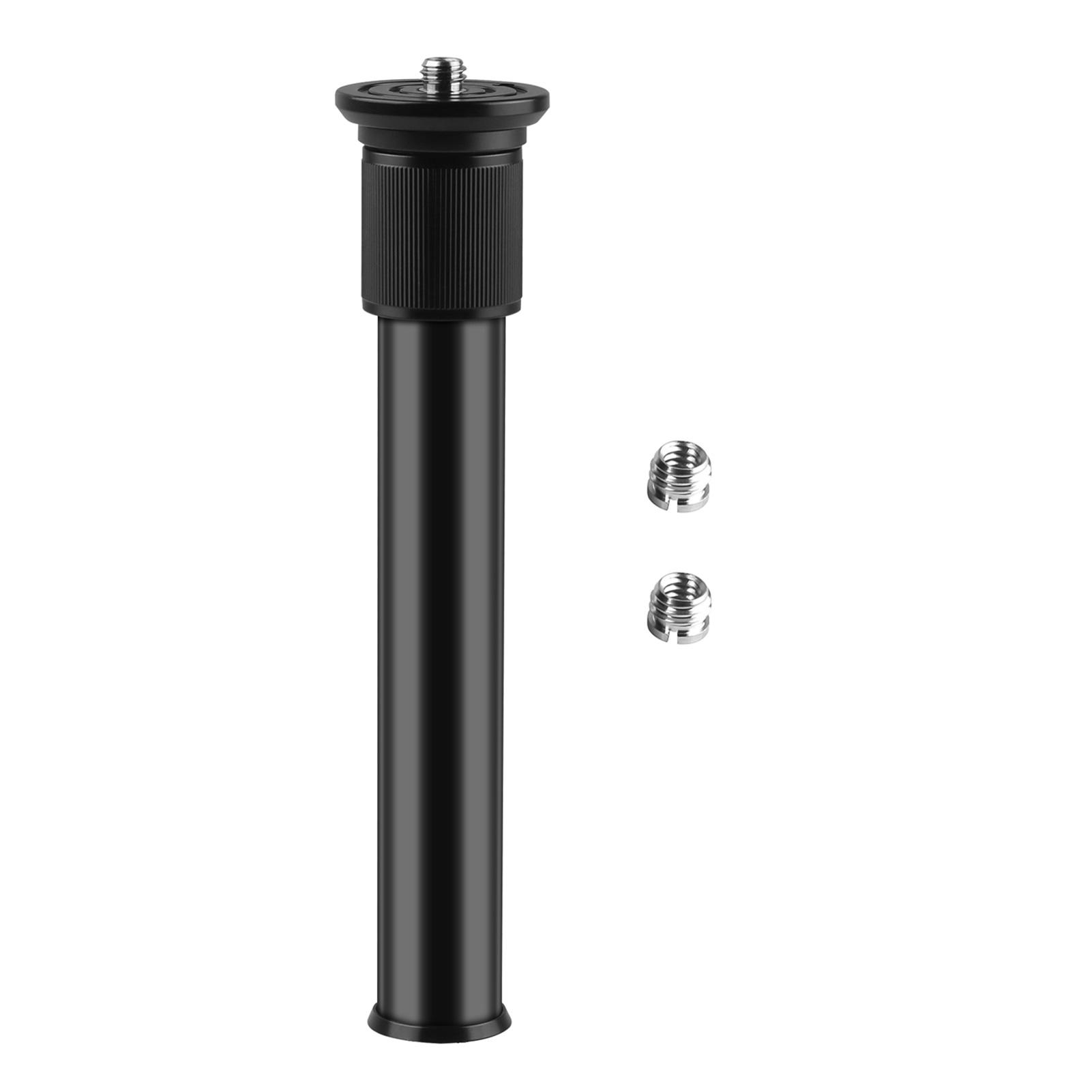 Thanh nối dài hợp kim nhôm có thể mở rộng 19-31cm Giao diện đa năng 1/4 inch 3/8 inch