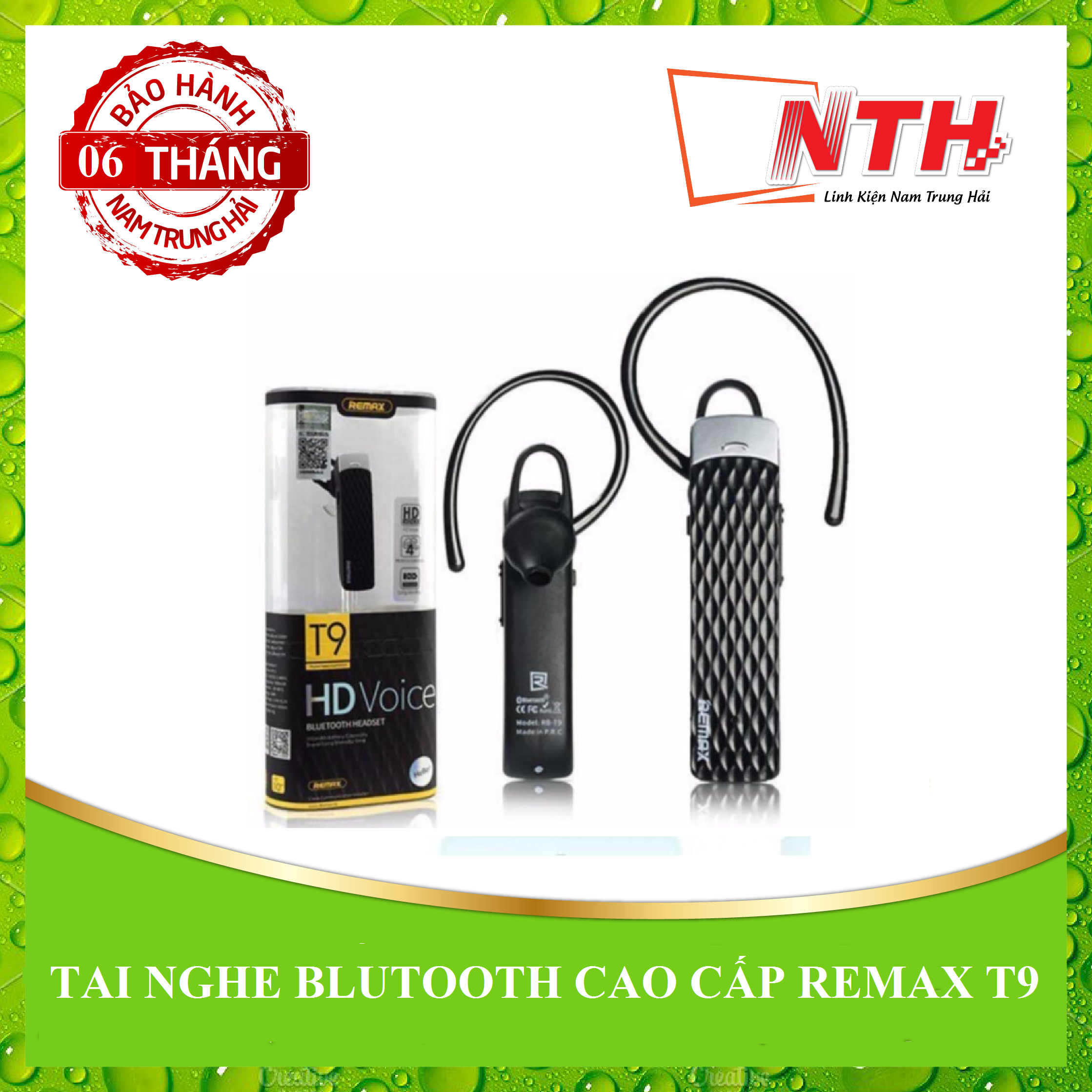 Tai nghe bluetooth Remax RB-T9 - Hàng chính hãng