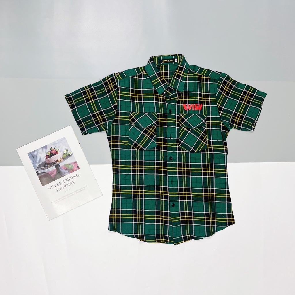 ÁO SƠ MI NAM NGẮN TAY CARO THỜI TRANG NAM MỚI SIÊU ĐẸP HOTTREND CHO CÁC ANH EM