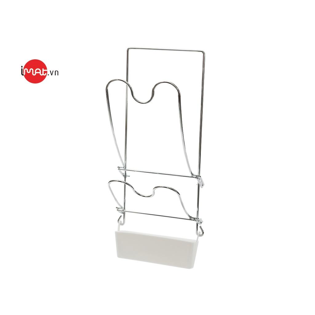 IMat-Giá gác vung nồi dính tường, chịu tải 15kg, siêu dính từ Đài Loan