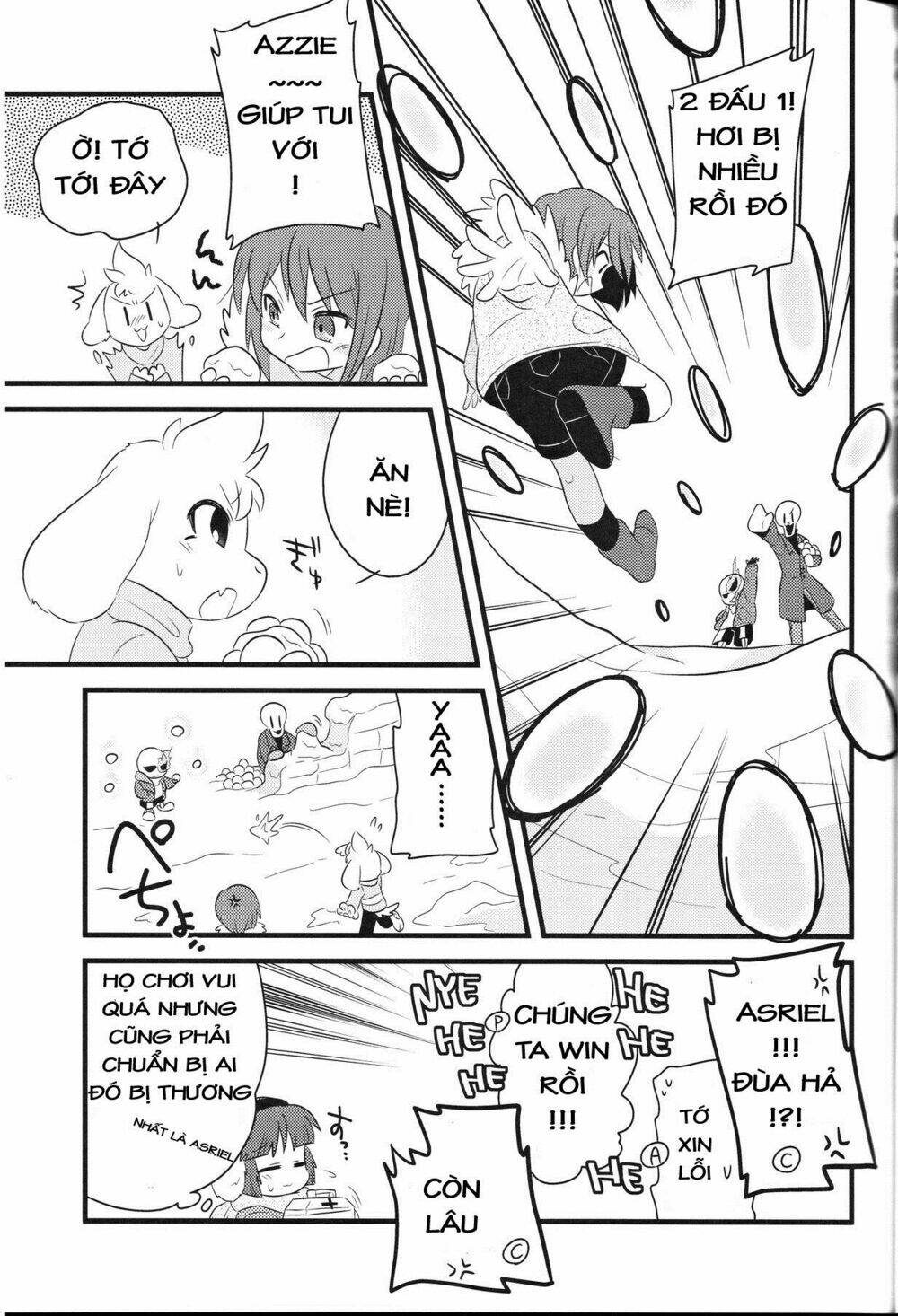 undertale fanbook-nandakanda yappa love desho chapter 1 15