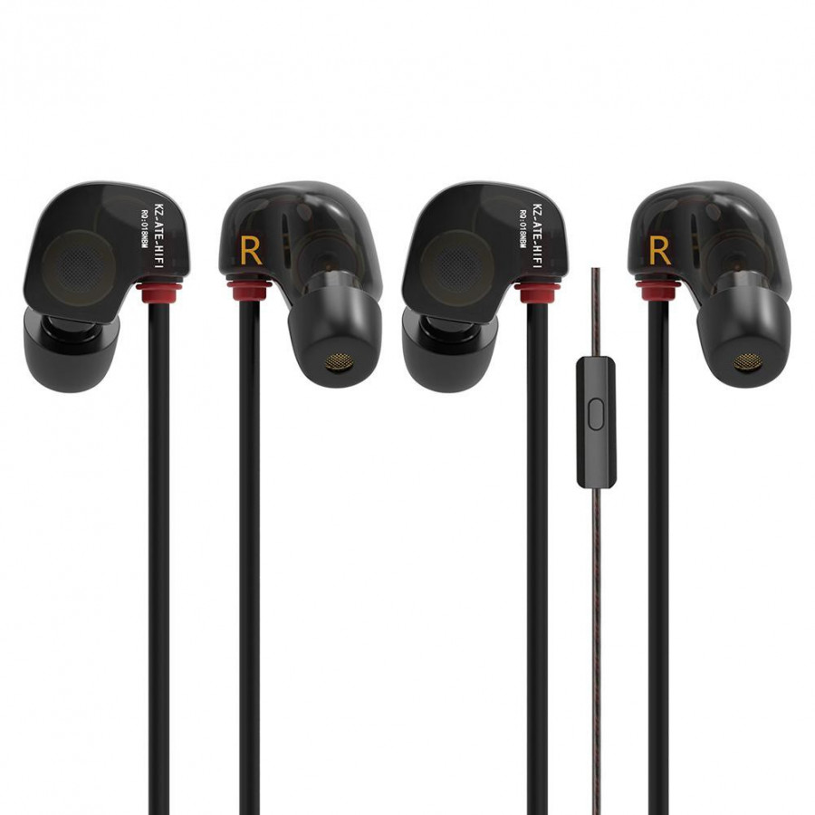 Tai Nghe  Knowledge Zenith KZ ZS4 HiFi Bass Có Micro Đàm Thoại- Hàng Chính Hãng