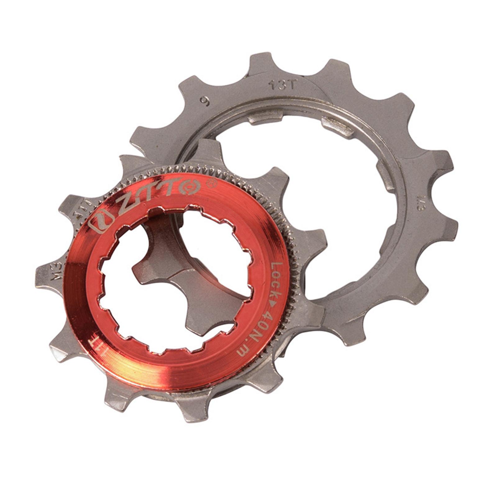 Premium Bike Freewheel 8 9 10 Speed Screw on Flywheel 11-32T/40T/42T Sprocket Repair Component for Mountain Road Bicycle Cycling