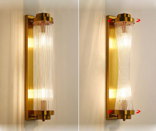 Đèn tường LOSSE pha lê hiện đại trang trí nội thất sang trọng