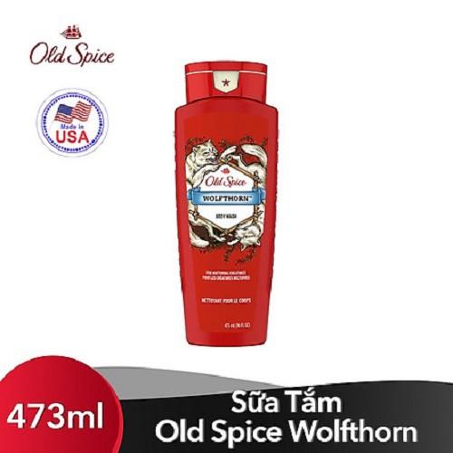 Sữa tắm Old Spice Wolfthorn Body Wash 473 ml - Hàng USA