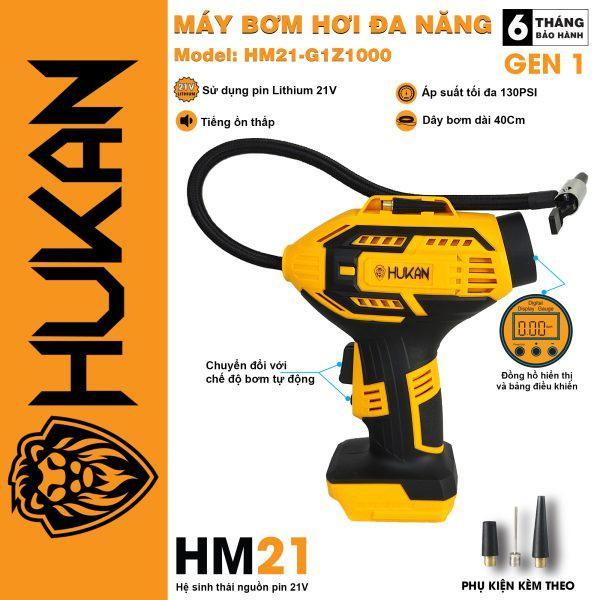 THÂN MÁY BƠM HƠI ĐA NĂNG PIN 21V BODY HK-Z1000 HUKAN - HÀNG CHÍNH HÃNG