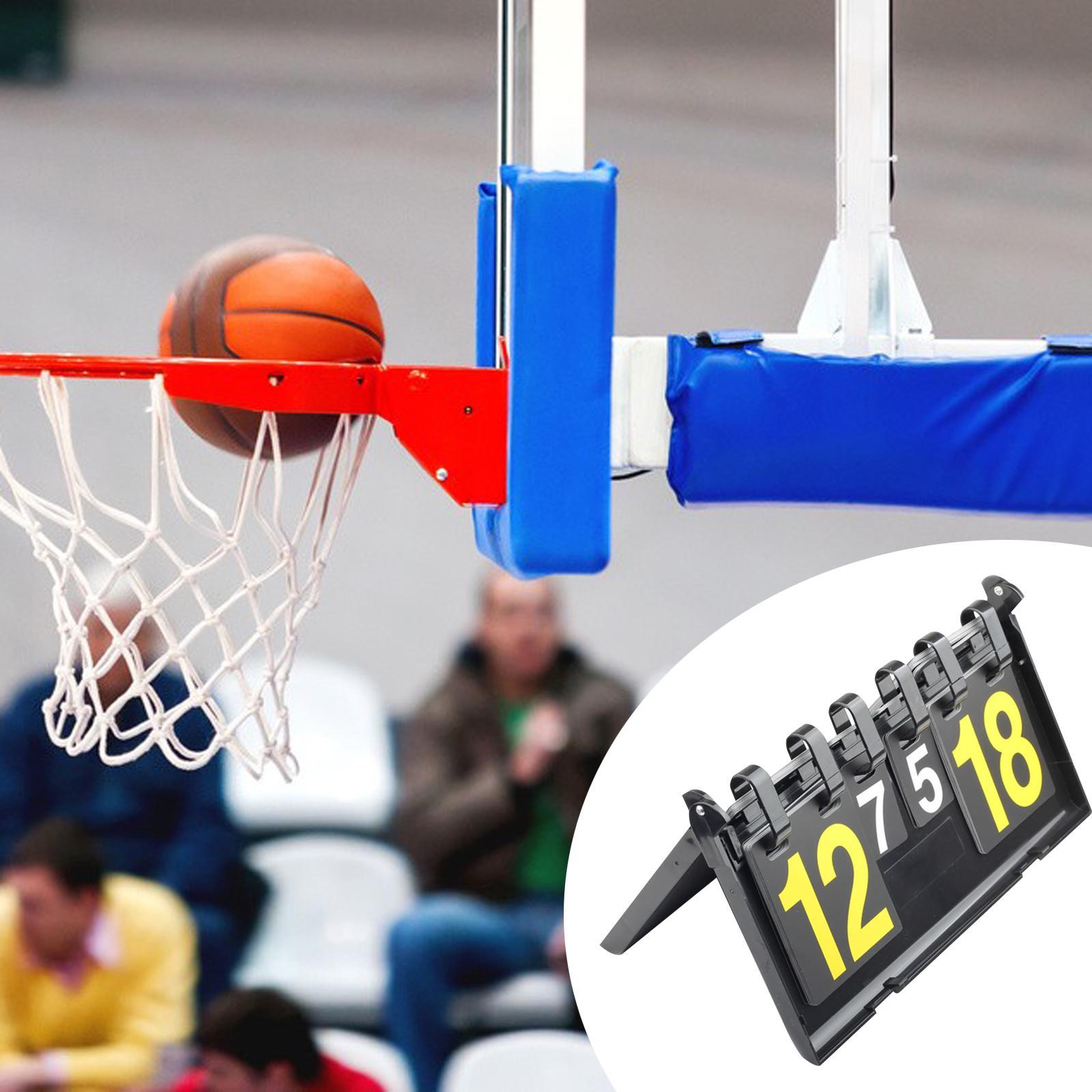 Tabletop Scoreboard   Score Keeper for Basketball Baseball Indoor Sports