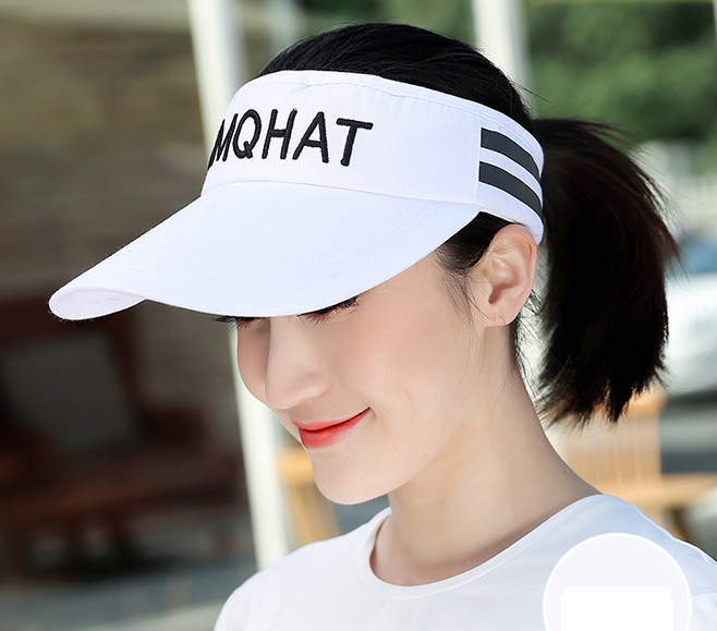 Mũ lưỡi trai nửa đầu thể thao phong cách Hàn mới, nón kết vành rộng chống nắng thời trang
