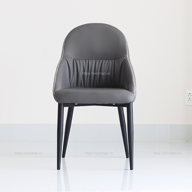 Ghế Bàn Ăn Hiện Đại Janda Chair WC253 - Thiết Kế Sang Trọng Và Hiện Đại - Mặt Nệm Da PU Chống Thấm Ướt