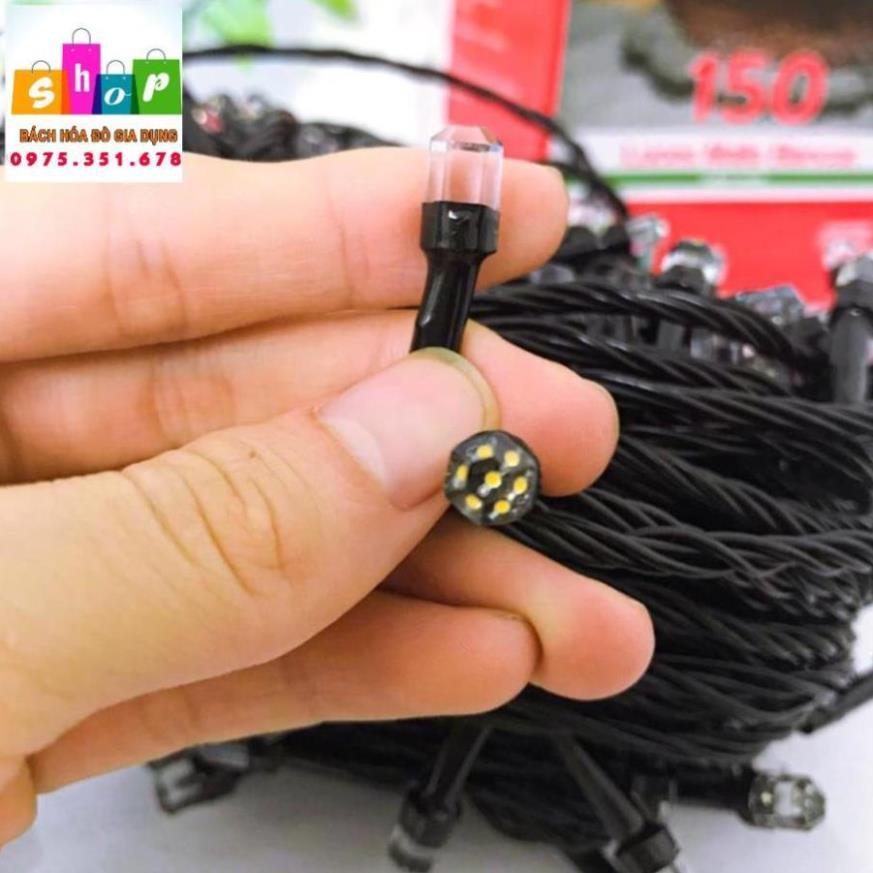 DÂY ĐÈN NHÁY LED Trang Trí 50 Mét, Đèn LED KIM CƯƠNG CUỐN CÂY CAO CẤP