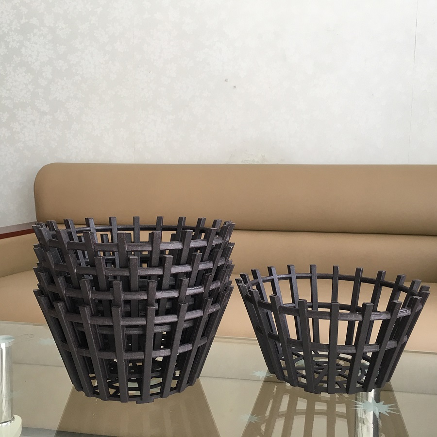 Combo 5 chậu trồng lan giả gỗ 29x15x18cm
