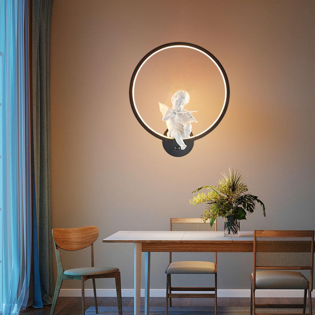 LED Modern Small Wall Lamp Sconce Bedroom Bathroom Bedside Hallway white