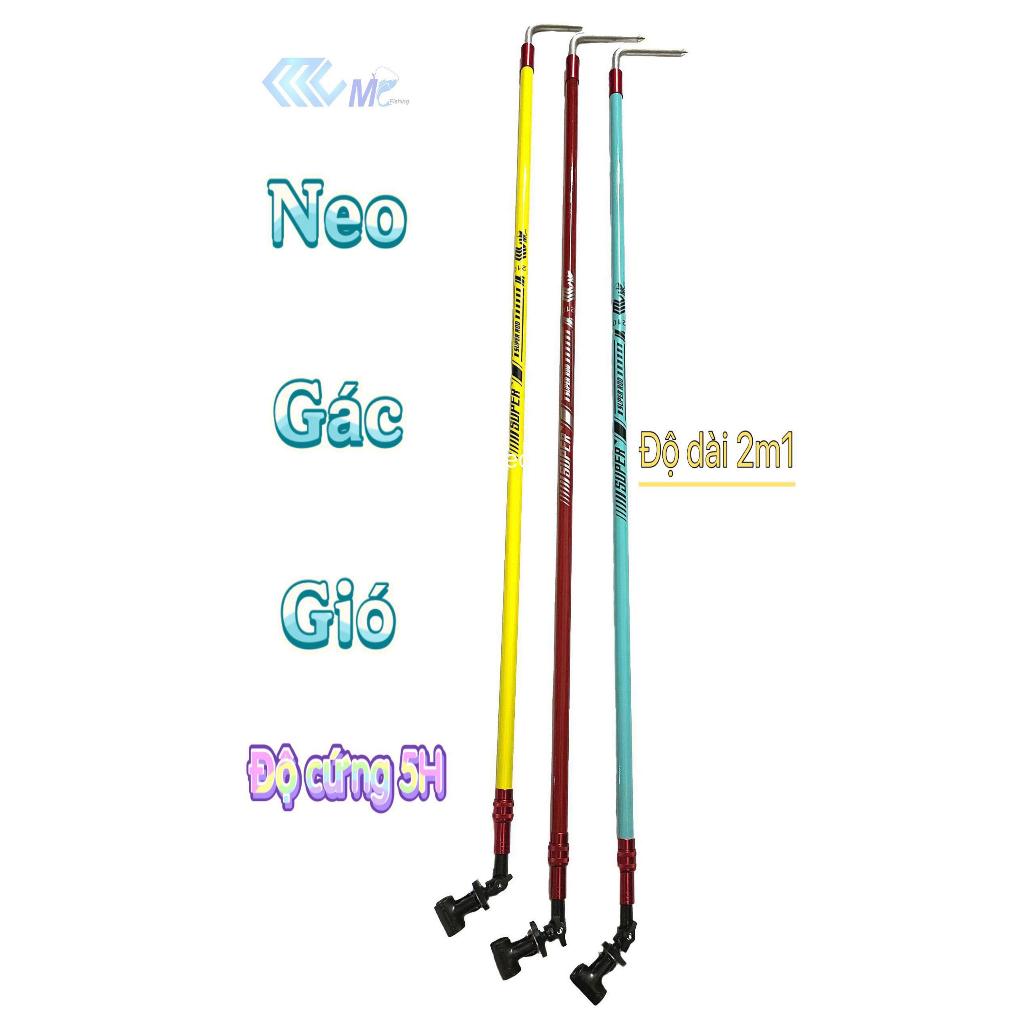 Gác gió phụ carbon kích thước 2.1m, 2.4m, 2.7m thương hiệu MC Fishing Việt Nam