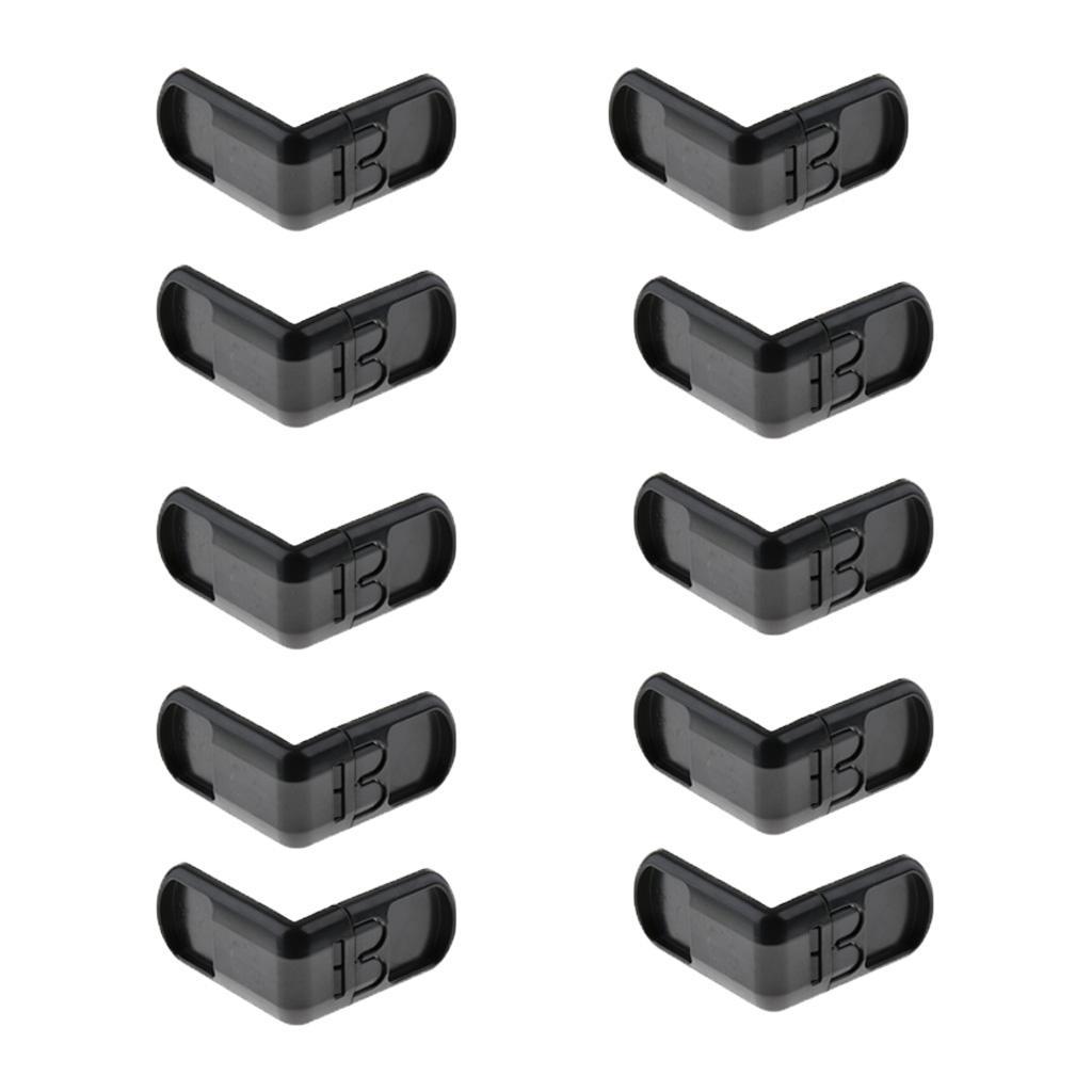 20Pcs Right Angles Baby Safety Locks Proof No Drill for Cabinet Door Drawer