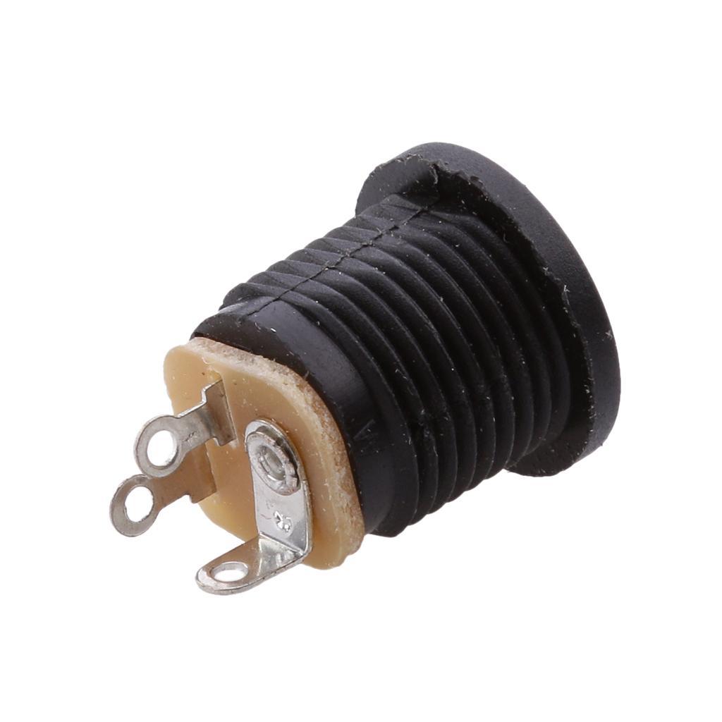 10x DC Power Supply  Plug Socket Female Panel Mount Connector 5.5x2.1mm