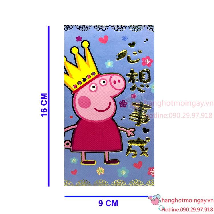 combo 6 bao lì xì Peppa Pig LX96