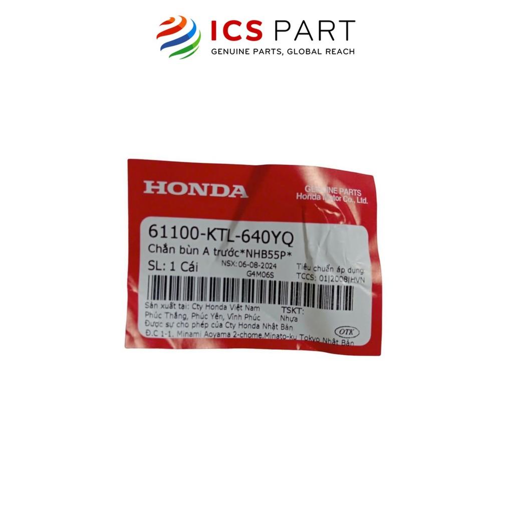 Dè Trước (Chắn Bùn Trước) HONDA Wave 100 (Alpha A) 2013-2015 Trắng Xanh Nhb55P (Không Tem) (61100KTL640YQ)