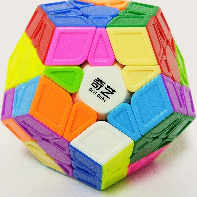 Rubik Megaminx QiYi QiHeng S Stickerless Rubik 12 Mặt Khối Lập Phương Rubik