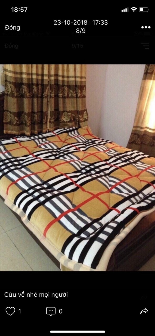 -THẢM NỈ  ĐA NĂNG NHUNG HOA TRẢI GIƯỜNG -GA TRẢI GIƯỜNG 2IN1-giao màu ngẫu nhiên